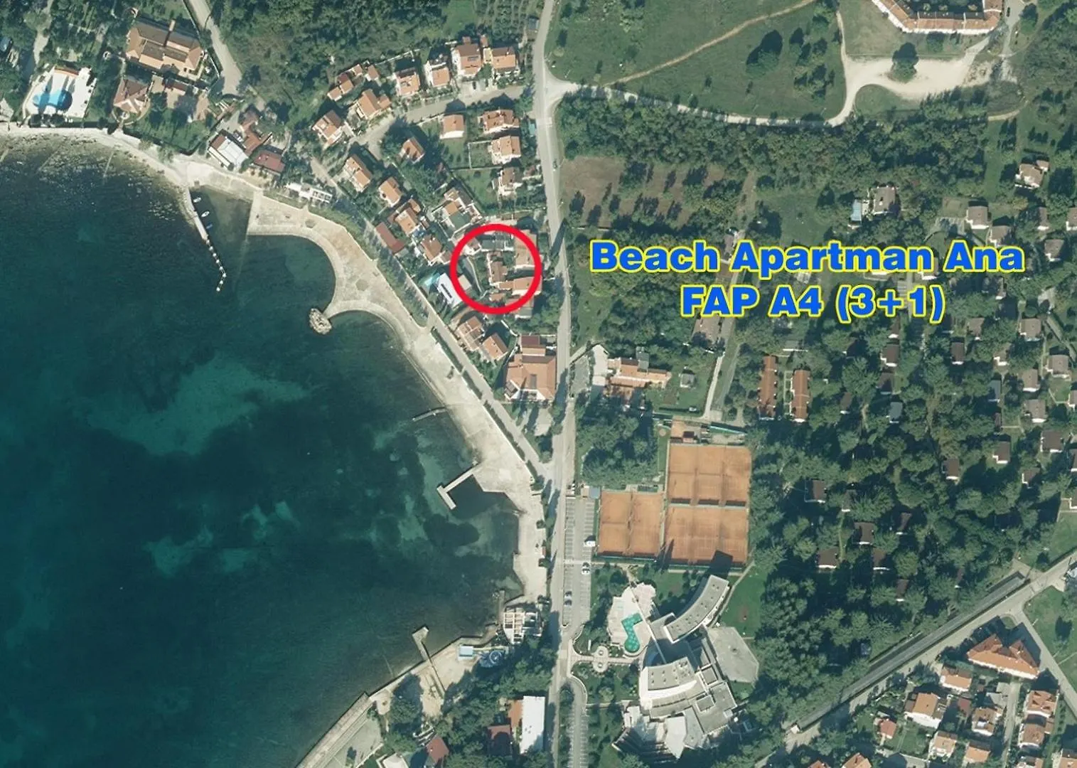 Beach Apartment Stana A2+2 For 4 Persons With Balcony And Sea View Porec
